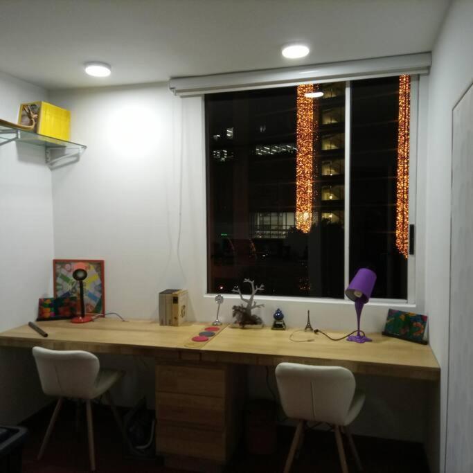Acogedor Apartamento En Zona Corporativa Ciudad Salitre Bogota Luaran gambar
